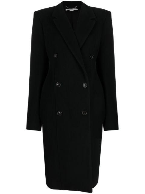 double-breasted wool coat by STELLA MCCARTNEY