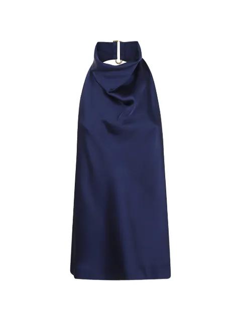 draped halterneck top by STELLA MCCARTNEY