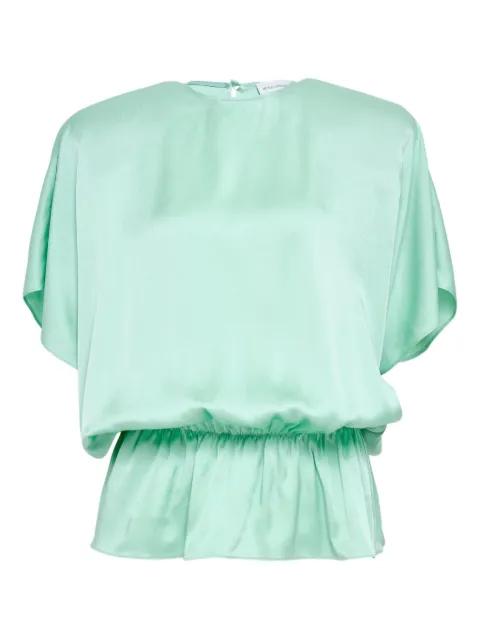 elasticated satin blouse by STELLA MCCARTNEY