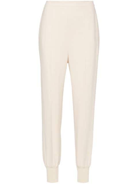 elasticated slim-cut track pants by STELLA MCCARTNEY