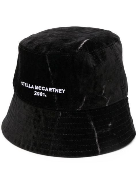 embroidered-logo bucket hat by STELLA MCCARTNEY