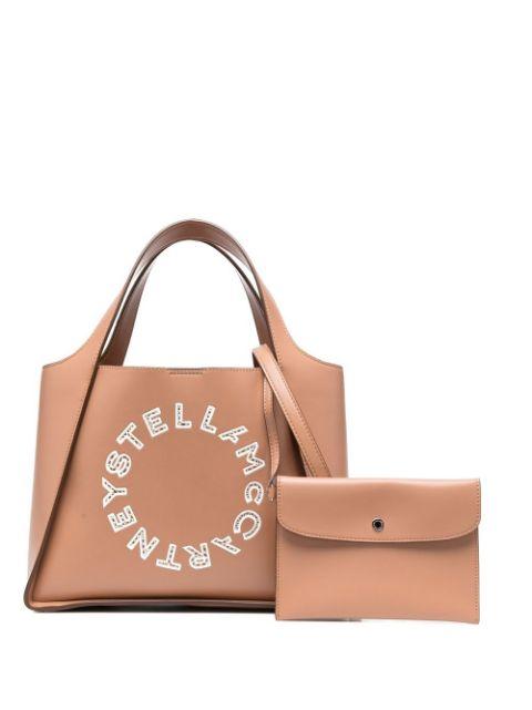 embroidered-logo tote bag by STELLA MCCARTNEY