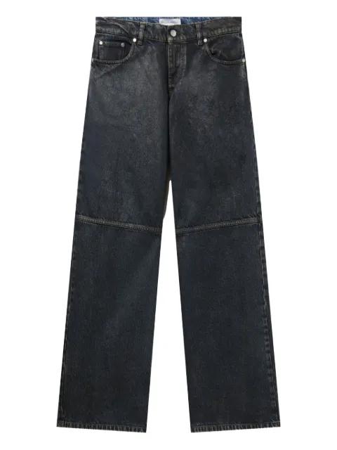faded-effect panelled jeans by STELLA MCCARTNEY