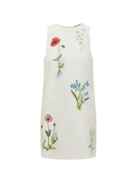 floral-embroidered mini dress by STELLA MCCARTNEY