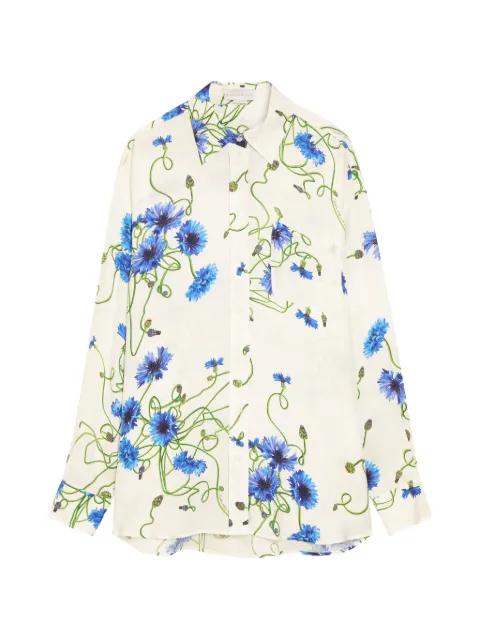 floral-print button-up shirt by STELLA MCCARTNEY