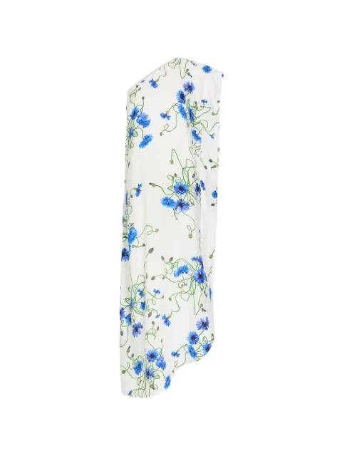 floral-print one-shoulder maxi dress by STELLA MCCARTNEY