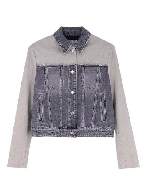 frayed panelled jacket by STELLA MCCARTNEY