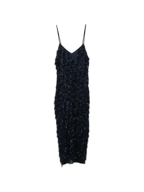 fringe V-neck dress by STELLA MCCARTNEY