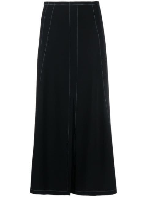 front-slit midi skirt by STELLA MCCARTNEY