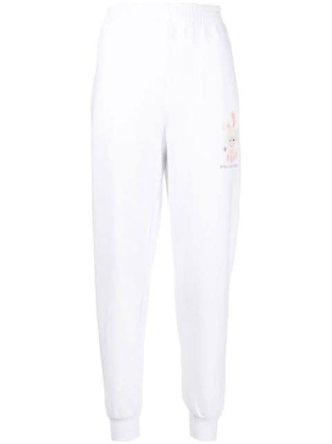 graphic-print tapered track pants by STELLA MCCARTNEY