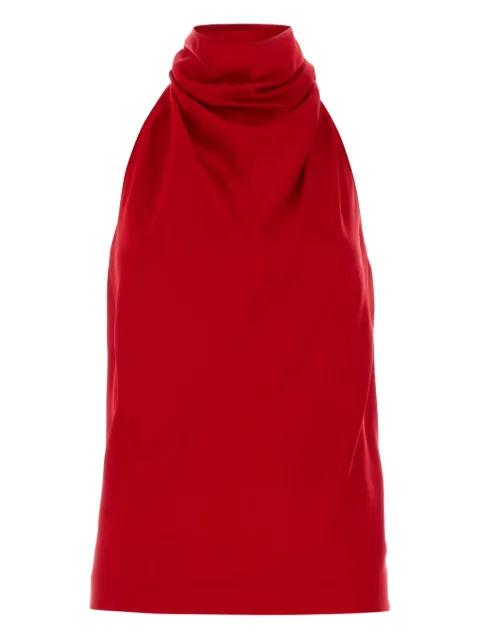 halterneck satin top by STELLA MCCARTNEY