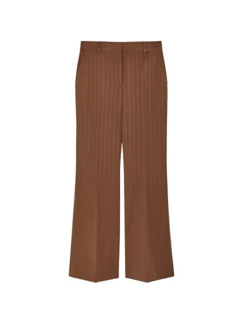 herringbone-pattern trousers by STELLA MCCARTNEY