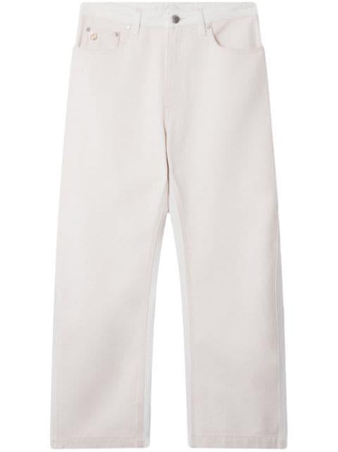 high-waist cropped jeans by STELLA MCCARTNEY