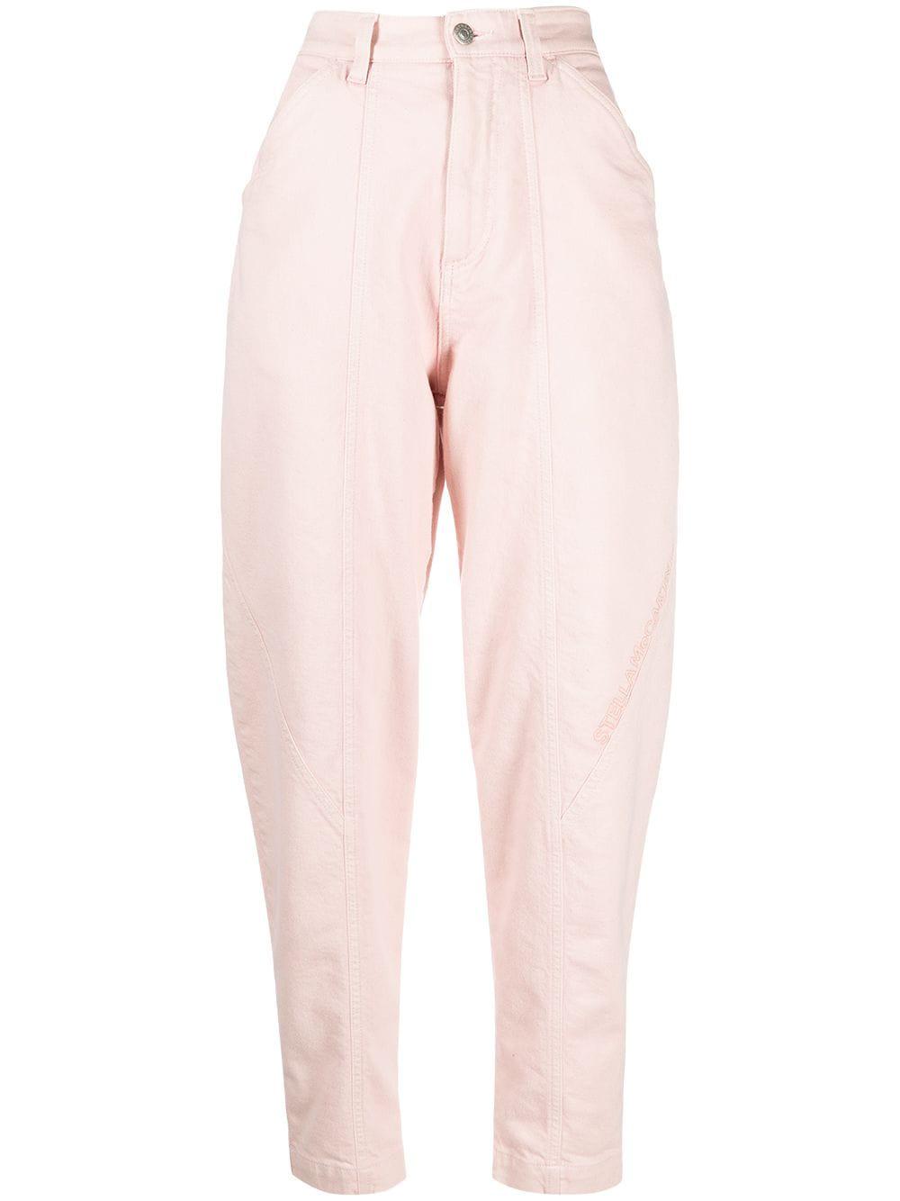high-waist tapered jeans by STELLA MCCARTNEY