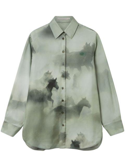 horse-print shirt by STELLA MCCARTNEY