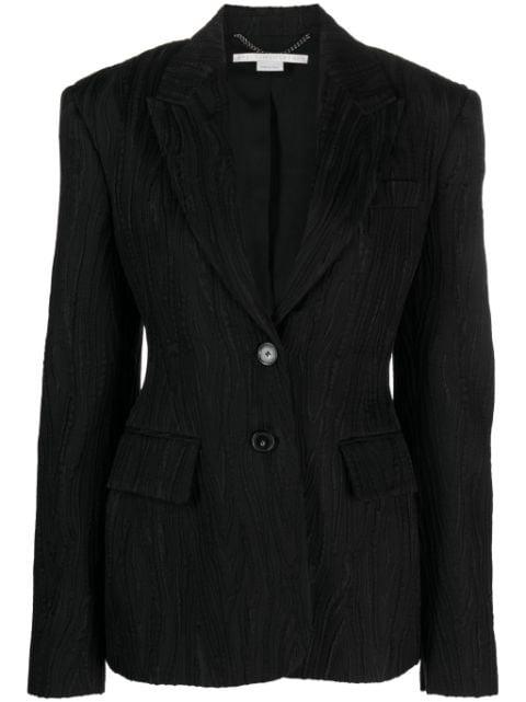 jacquard single-breasted blazer by STELLA MCCARTNEY