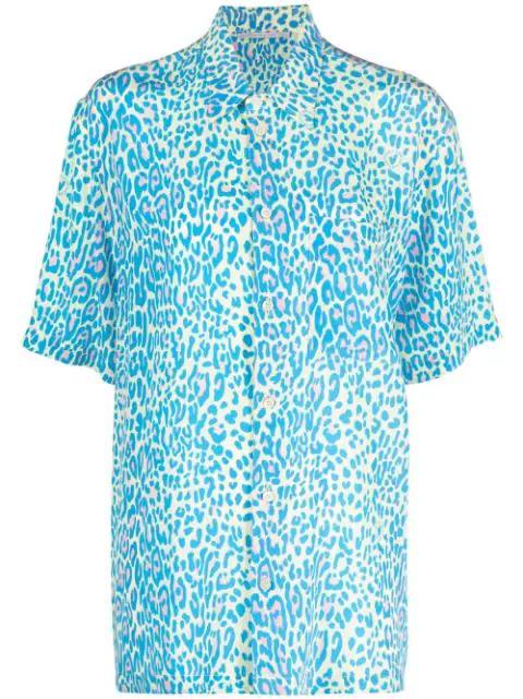 leopard print short-sleeve shirt by STELLA MCCARTNEY