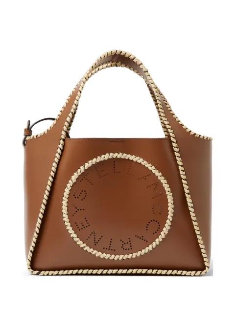 logo-appliqué shoulder bag by STELLA MCCARTNEY