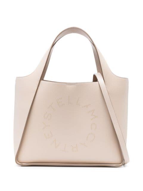 logo-appliqué tote bag by STELLA MCCARTNEY
