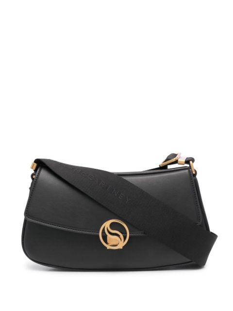 logo clasp flap shoulder bag by STELLA MCCARTNEY