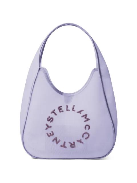 logo-lettering tote bag by STELLA MCCARTNEY