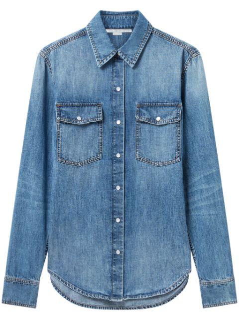 logo-patch shirt by STELLA MCCARTNEY