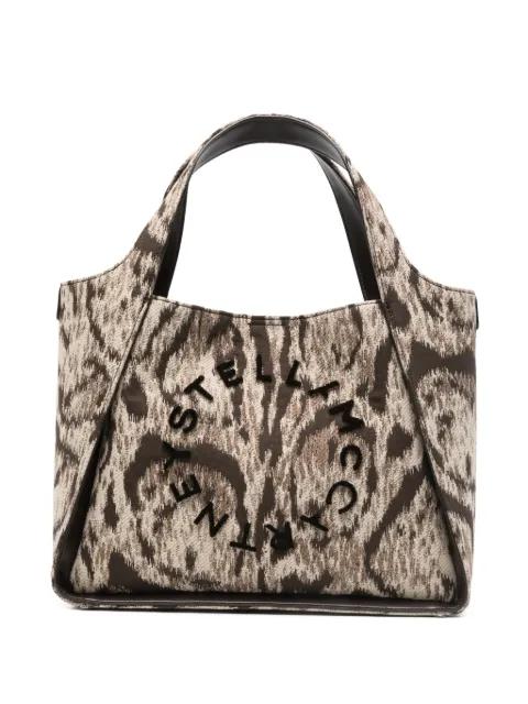logo-plaque tote bag by STELLA MCCARTNEY