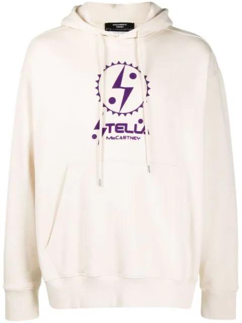 logo print hoodie by STELLA MCCARTNEY