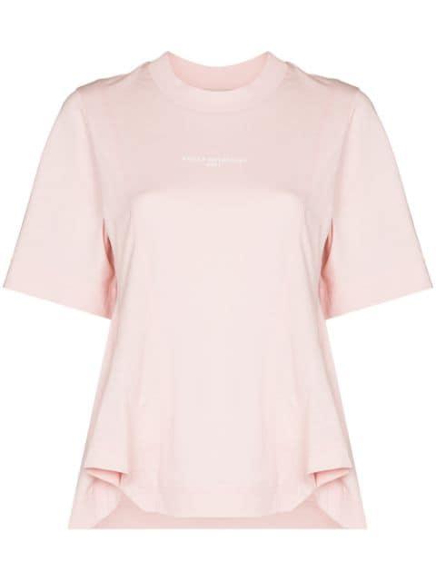 logo-print short-sleeve T-shirt by STELLA MCCARTNEY