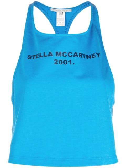logo-print tank top by STELLA MCCARTNEY