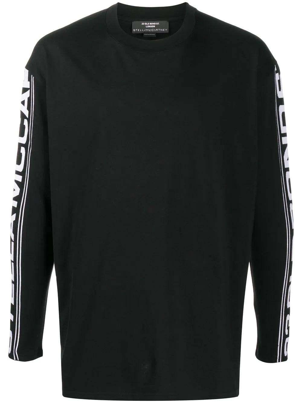 logo sleeve round neck top by STELLA MCCARTNEY