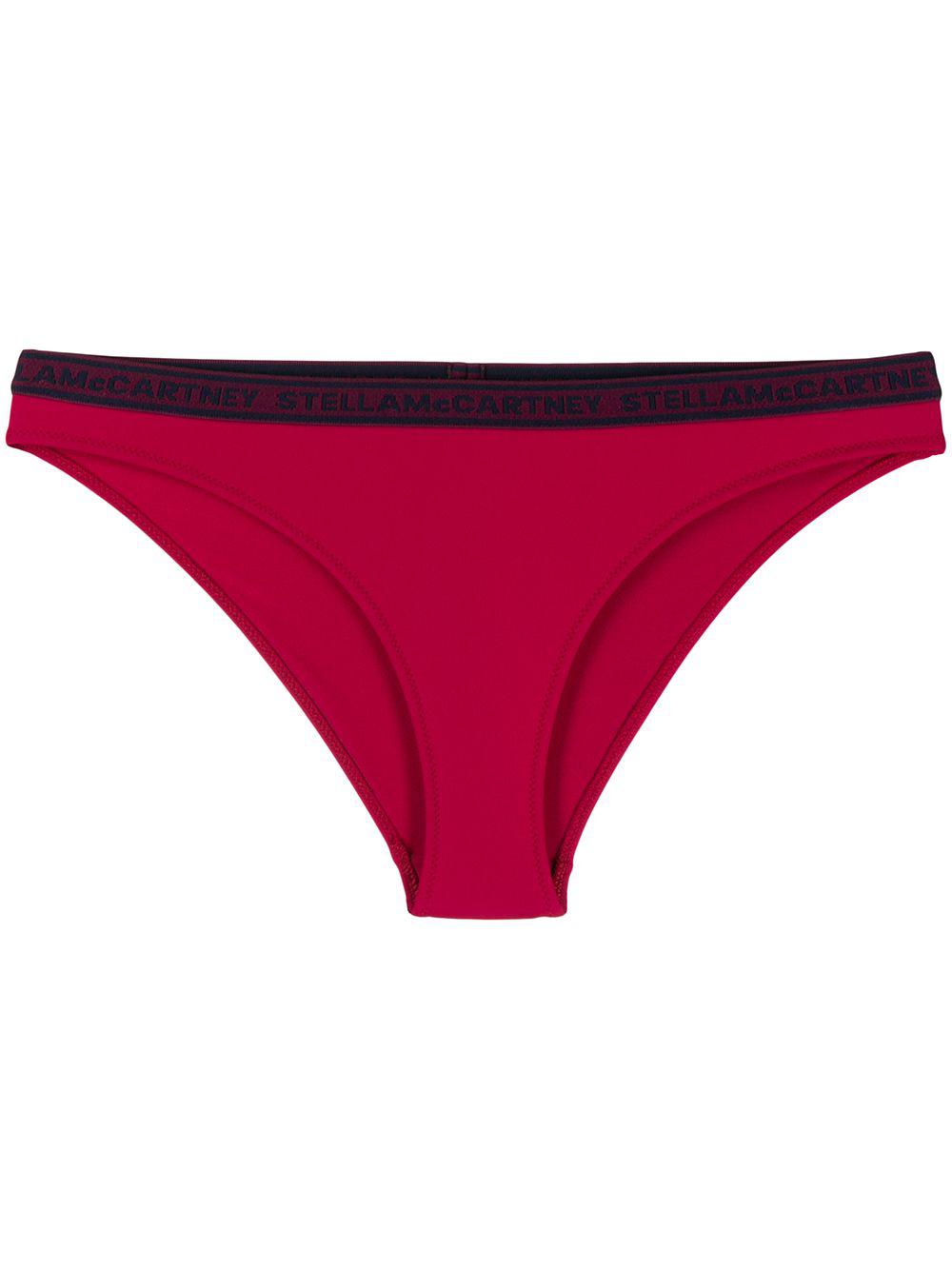 logo-trim bikini bottoms by STELLA MCCARTNEY