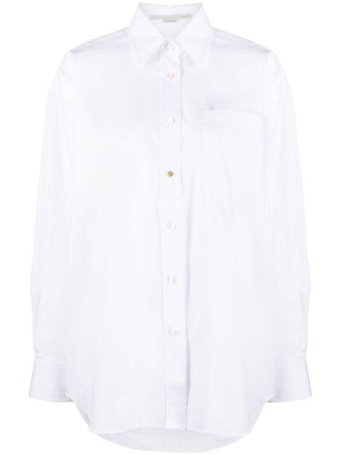 long-sleeve cotton shirt by STELLA MCCARTNEY