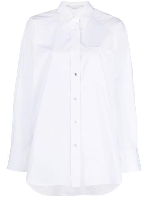 long-sleeve cotton shirt by STELLA MCCARTNEY