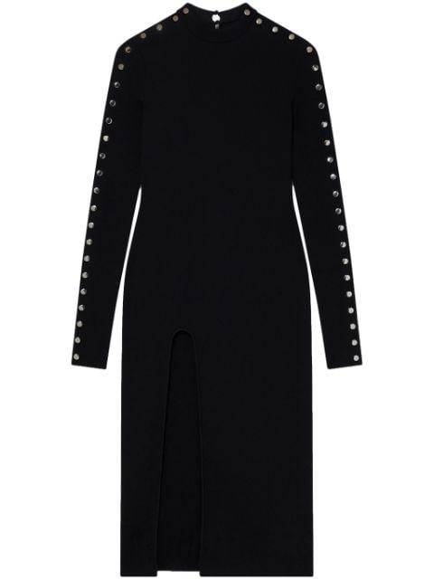 long-sleeve leg-slit dress by STELLA MCCARTNEY