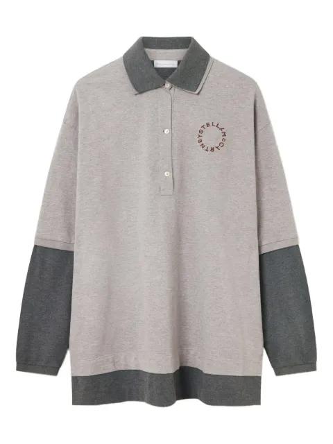 long-sleeve polo top by STELLA MCCARTNEY