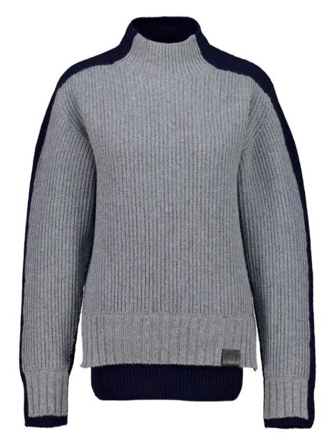 long-sleeve two-tone sweater by STELLA MCCARTNEY