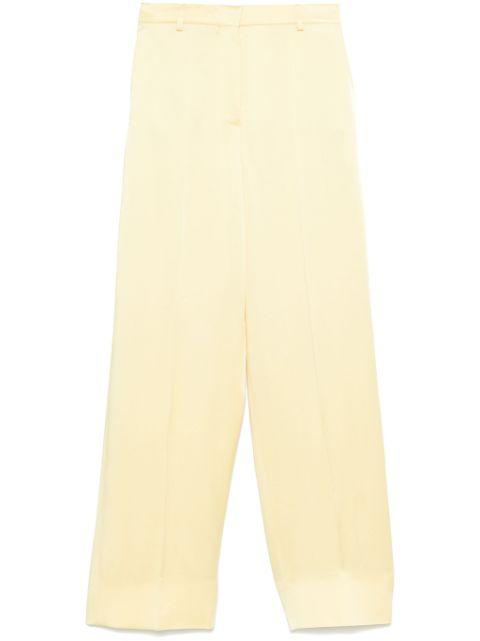 low-rise straight-leg trousers by STELLA MCCARTNEY