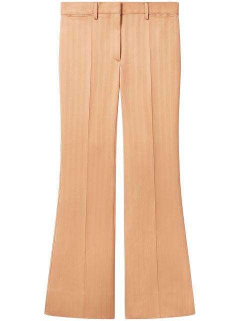 low-rise striped trousers by STELLA MCCARTNEY