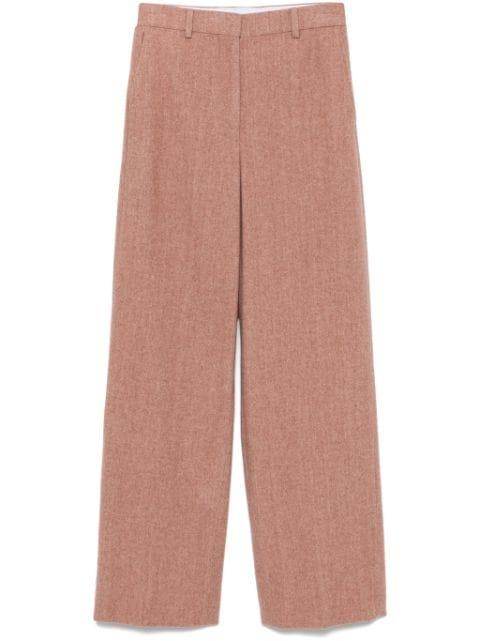 mélange-effect trousers by STELLA MCCARTNEY