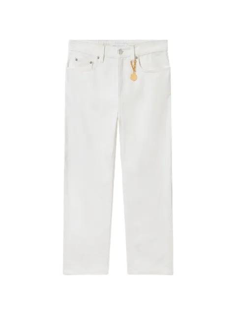 medallion-charm straight-leg jeans by STELLA MCCARTNEY