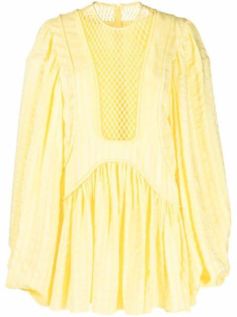 mesh-panel shift dress by STELLA MCCARTNEY