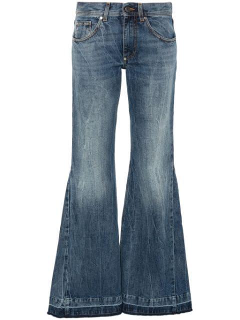 mid-rise flared jeans by STELLA MCCARTNEY