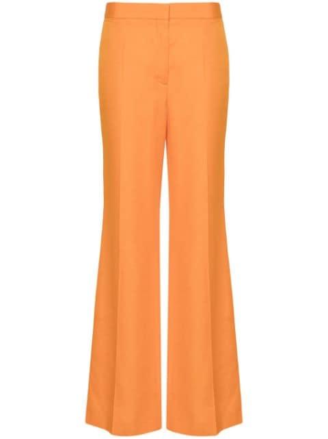 mid-rise flared trousers by STELLA MCCARTNEY