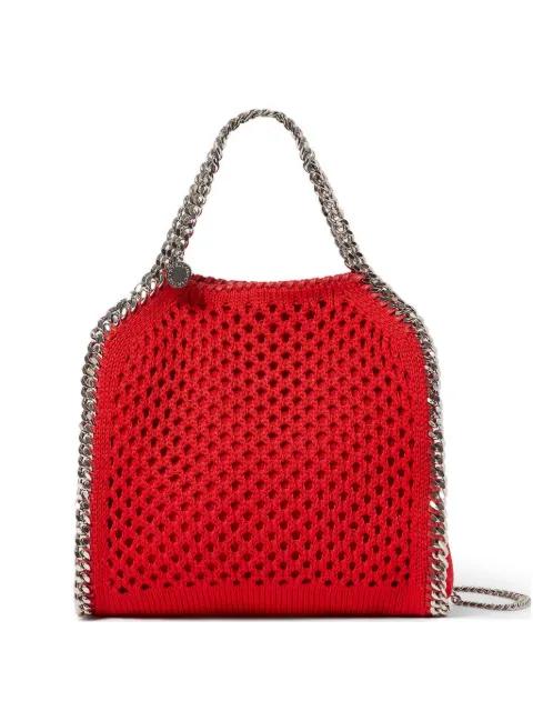 mini Falabella mesh-knit shoulder bag by STELLA MCCARTNEY
