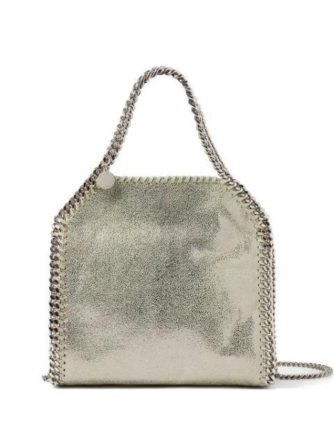 mini Falabella metallic tote bag by STELLA MCCARTNEY