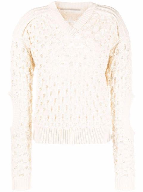 open-knit jumper by STELLA MCCARTNEY