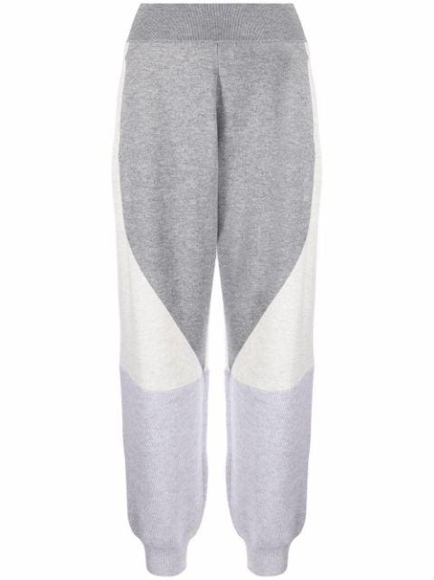 panelled wool track pants by STELLA MCCARTNEY