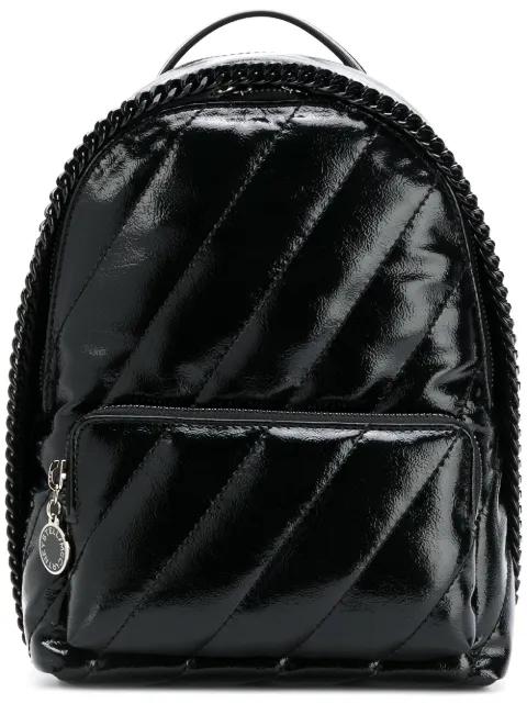 patent faux leather backpack by STELLA MCCARTNEY