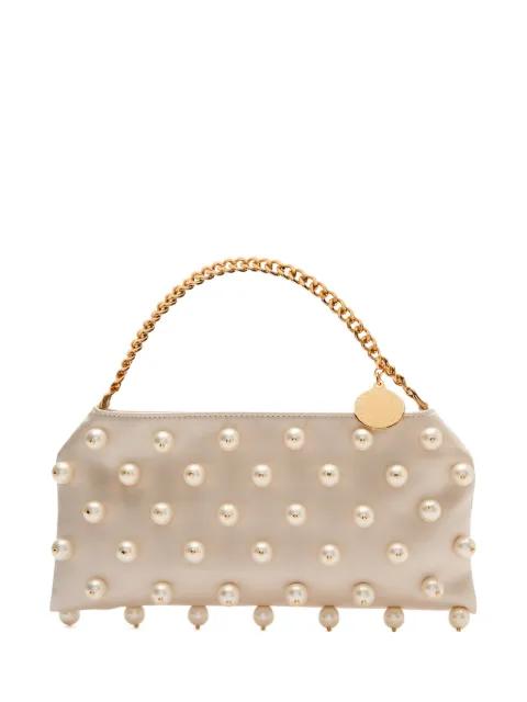 pearl chain-handle tote bag by STELLA MCCARTNEY